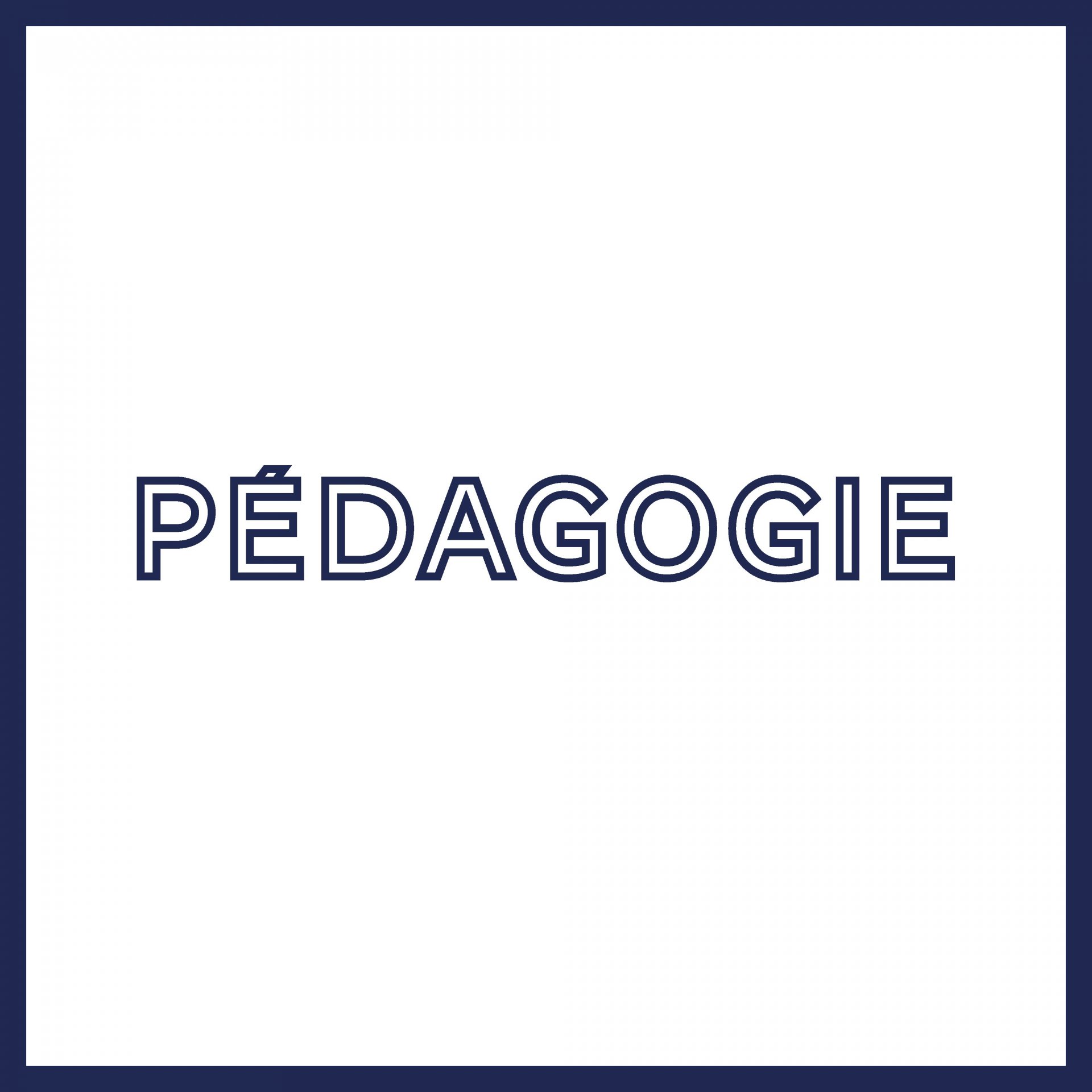 PEDAGOGIE